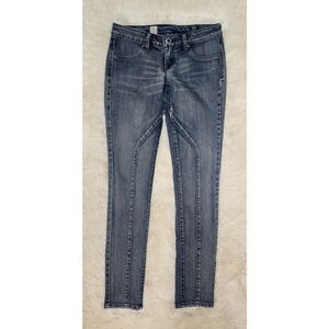 Volcom Pistol Leggings Jeans Womens Size 27 US 5 Blue Denim Casual Pants